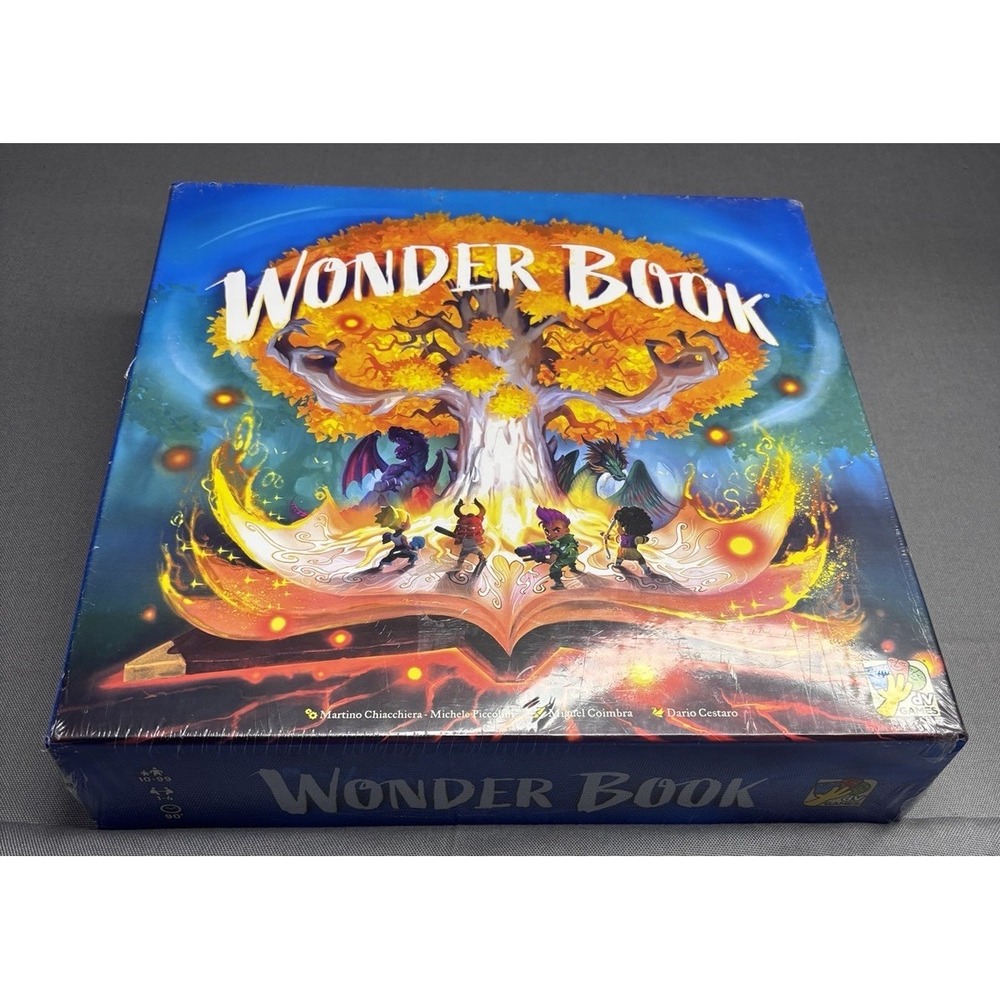 Wonder Book Board Game (2021) by DV Games – Pop-Up Adventure – New Sealed!